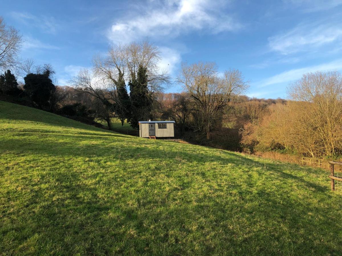 Shepherds Hut Slad Valley Cotswolds Painswick Exterior foto